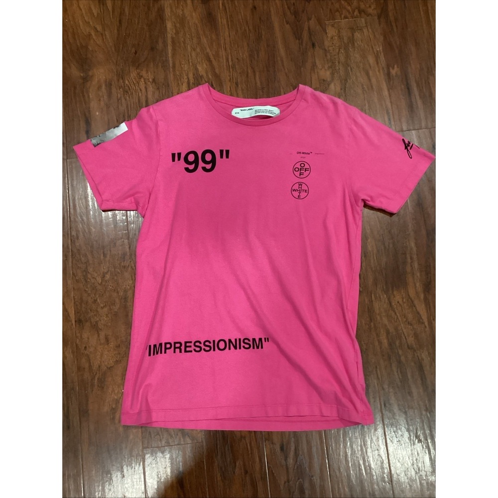 Off-White Impressionism Boat Tshirt Medium